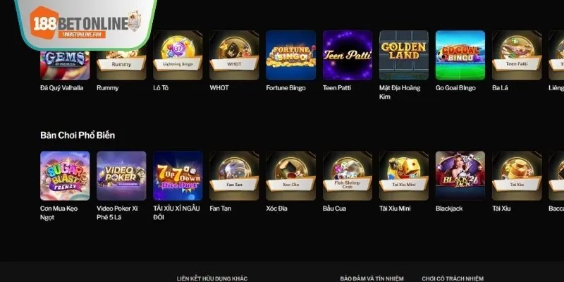 Đánh giá những ưu điểm nổi bật, thu hút sự chú ý của game bài 188BET
