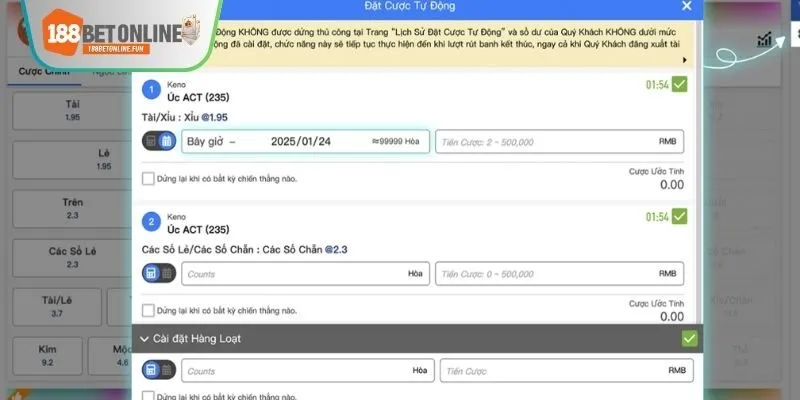 Thông tin giới thiệu về danh mục xổ số tại nhà cái 188BET